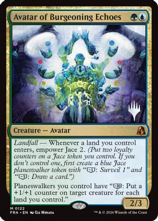 Avatar of Burgeoning Echoes (PPFRA-122) - Promo Pack: Reality Fracture Foil