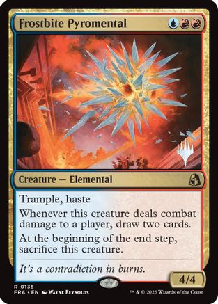 Frostbite Pyromental (PPFRA-135) - Promo Pack: Reality Fracture Foil