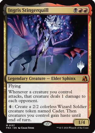 Ingris Stingerquill (PPFRA-137) - Promo Pack: Reality Fracture Foil