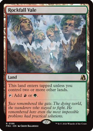 Rockfall Vale (PPFRA-186) - Promo Pack: Reality Fracture Foil