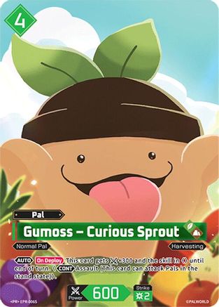 Gumoss - Curious Sprout - EPR-006S (EPR-006S) - Palworld Promo Cards Foil