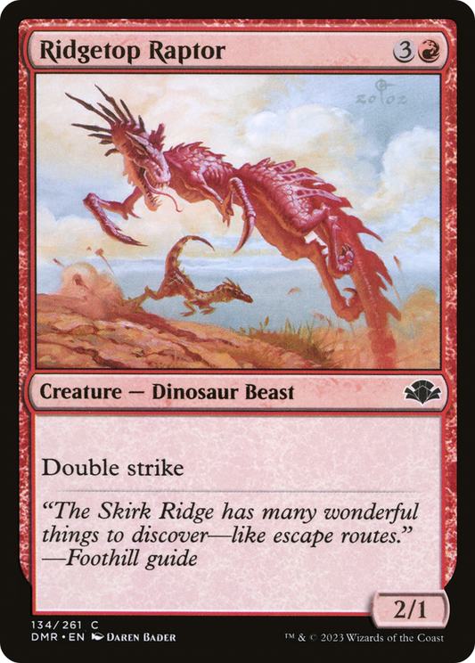 Ridgetop Raptor (DMR-134) - Dominaria Remastered