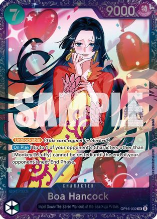 Boa Hancock (Treasure Cup August 2026) (OP16-032) - One Piece Promotion Cards Foil