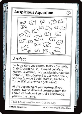 Auspicious Aquarium (CMB1-) - Mystery Booster: Convention Edition Exclusives