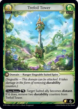 Trefoil Tower (272) - Distorted Reflections Alter Edition Foil