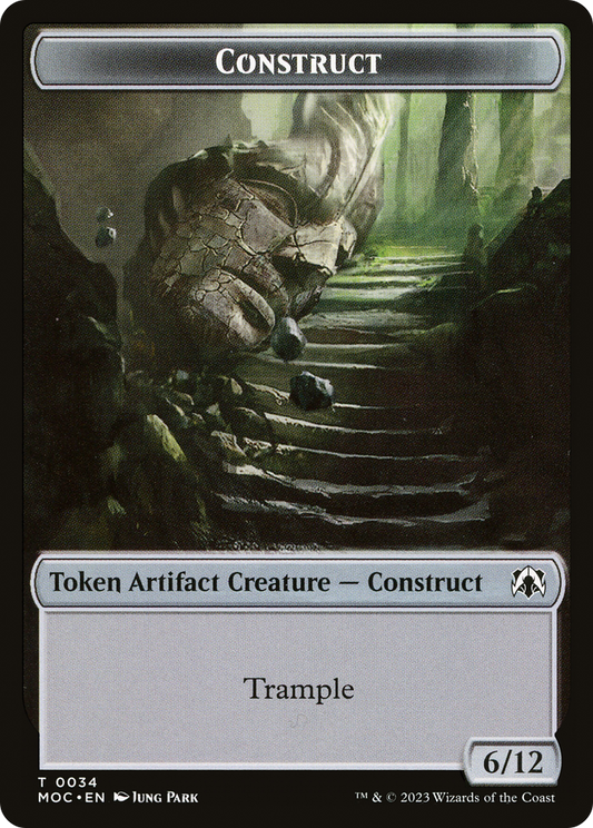 Construct (TMOC-034) - March of the Machine Commander Tokens