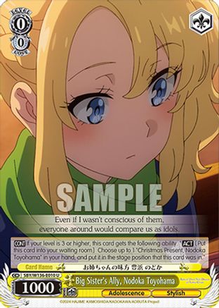 Big Sister's Ally, Nodoka Toyohama (SBY/W136-E010) - Rascal Does Not Dream of Santa Claus