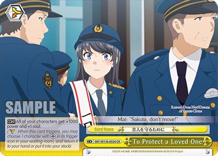 To Protect a Loved One (SBY/W136-E024) - Rascal Does Not Dream of Santa Claus