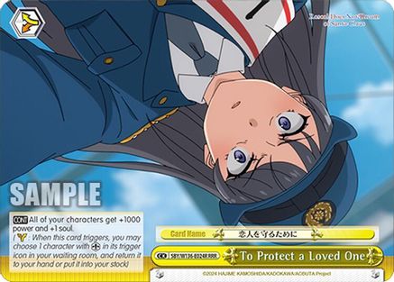 To Protect a Loved One (RRR) (SBY/W136-E024R) - Rascal Does Not Dream of Santa Claus