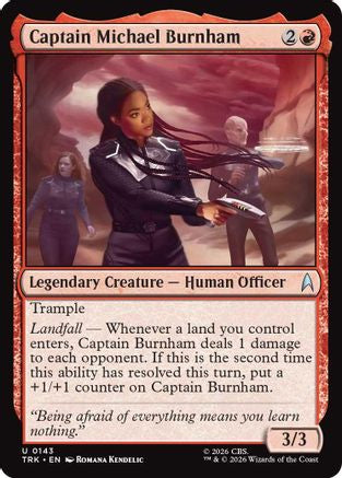 Captain Michael Burnham (TRK-143) - Star Trek
