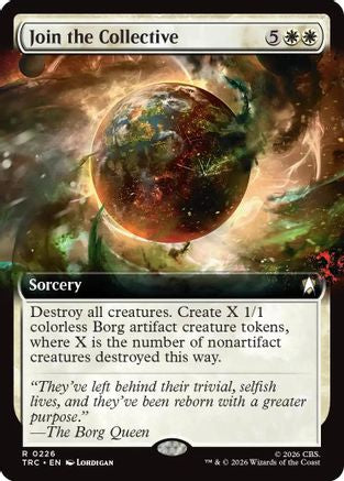 Join the Collective (Extended Art) (TRC-226) - Commander: Star Trek