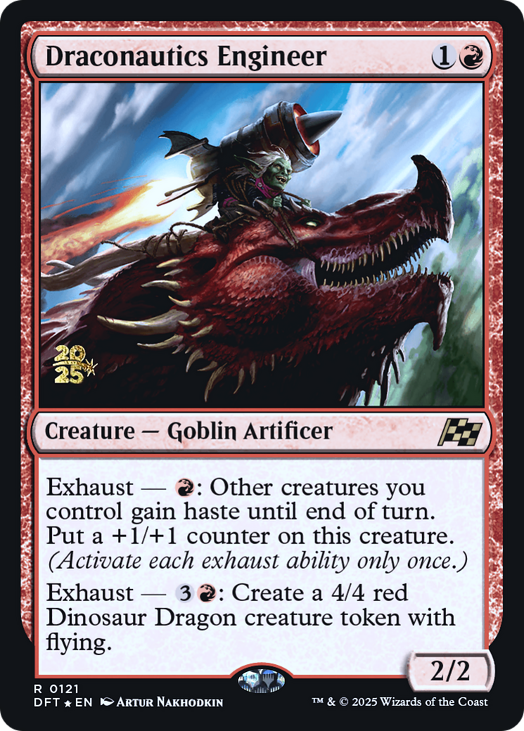 Draconautics Engineer [Aetherdrift Prerelease Promos]