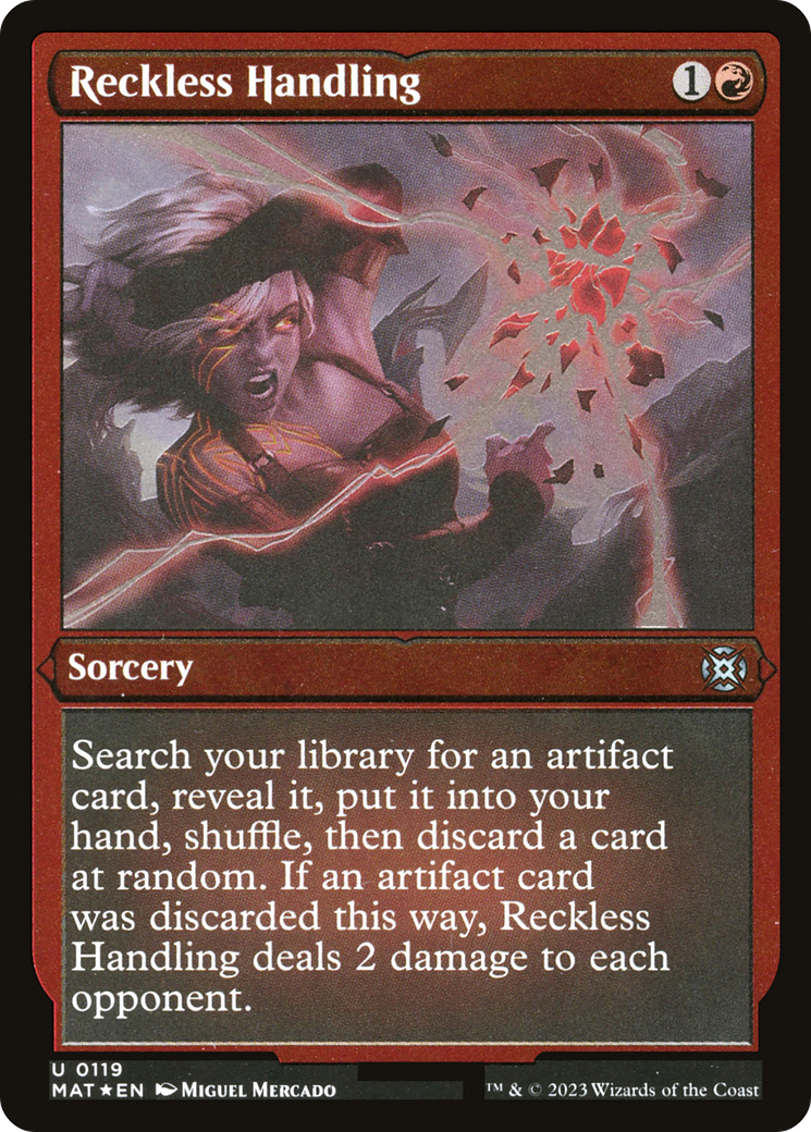 Reckless Handling (Foil Etched) [March of the Machine: The Aftermath]