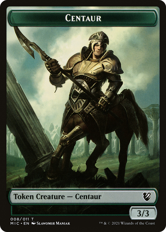 Centaur (TMIC-008) - Midnight Hunt Commander Tokens