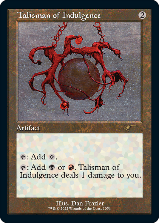 Talisman of Indulgence (SLD-1054) - Secret Lair Drop Etched Foil