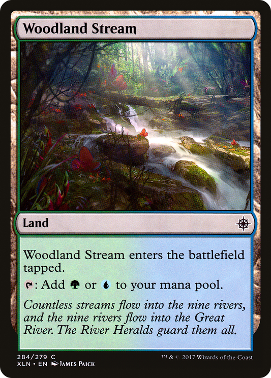 Woodland Stream (XLN-284) - Ixalan Foil