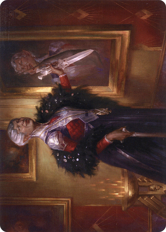Evelyn, the Covetous // Evelyn, the Covetous (ASNC-024) - New Capenna Art Series (Borderless) Foil