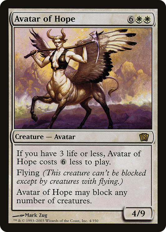 Avatar of Hope (8ED-04★) - 8th Edition