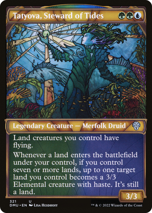 Tatyova, Steward of Tides (Showcase) [Dominaria United]