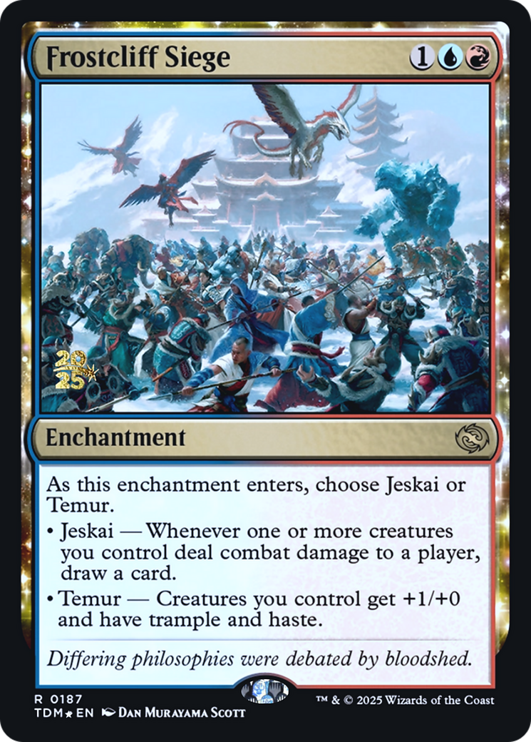 Frostcliff Siege [Tarkir: Dragonstorm Prerelease Promos]