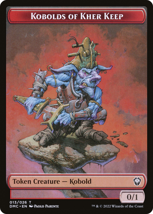 Kobolds of Kher Keep (TDMU-013) - Dominaria United Tokens