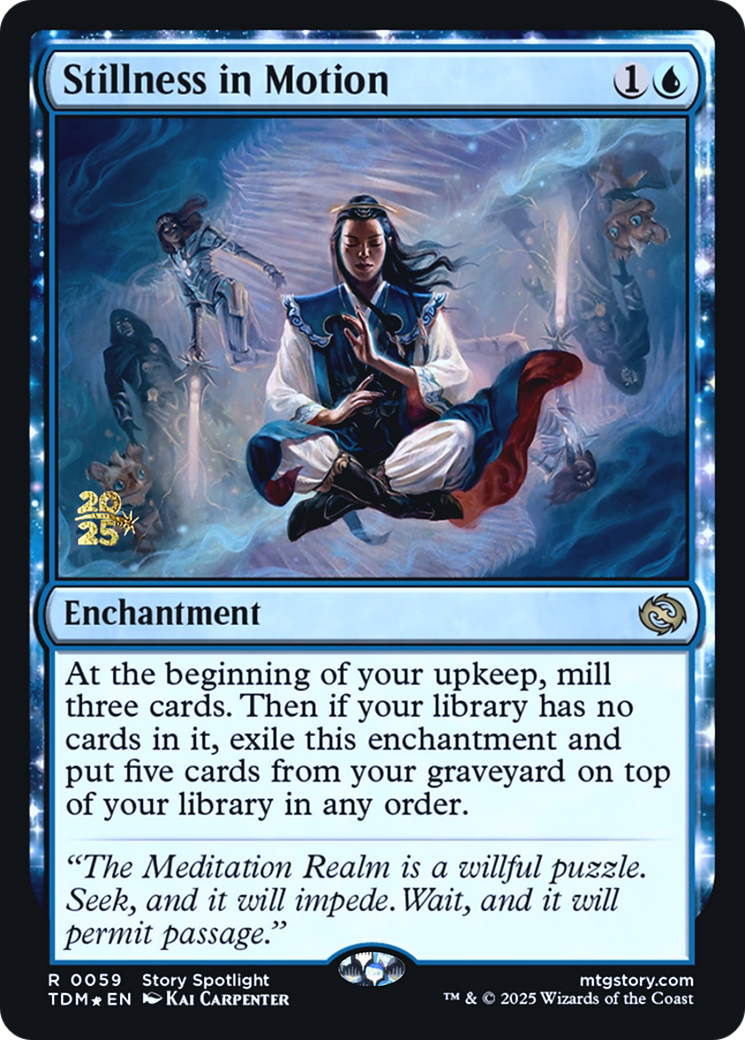 Stillness in Motion [Tarkir: Dragonstorm Prerelease Promos]
