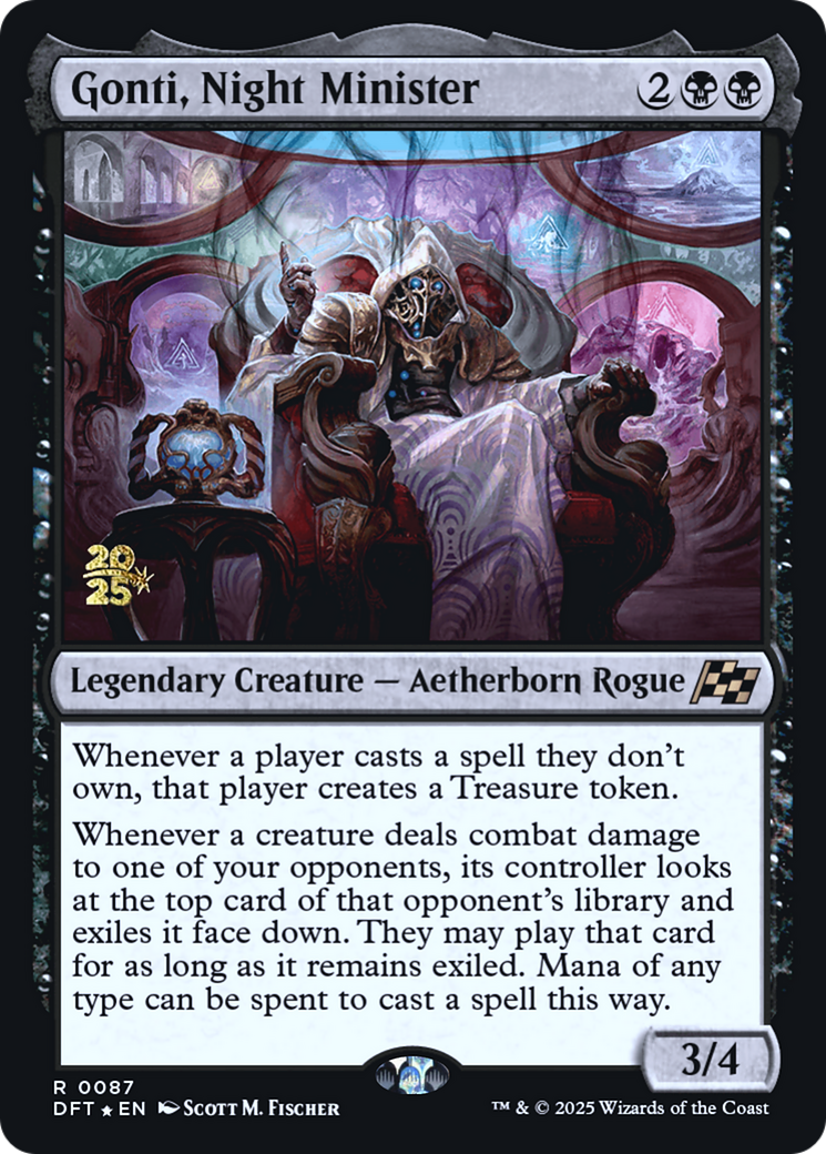 Gonti, Night Minister [Aetherdrift Prerelease Promos]