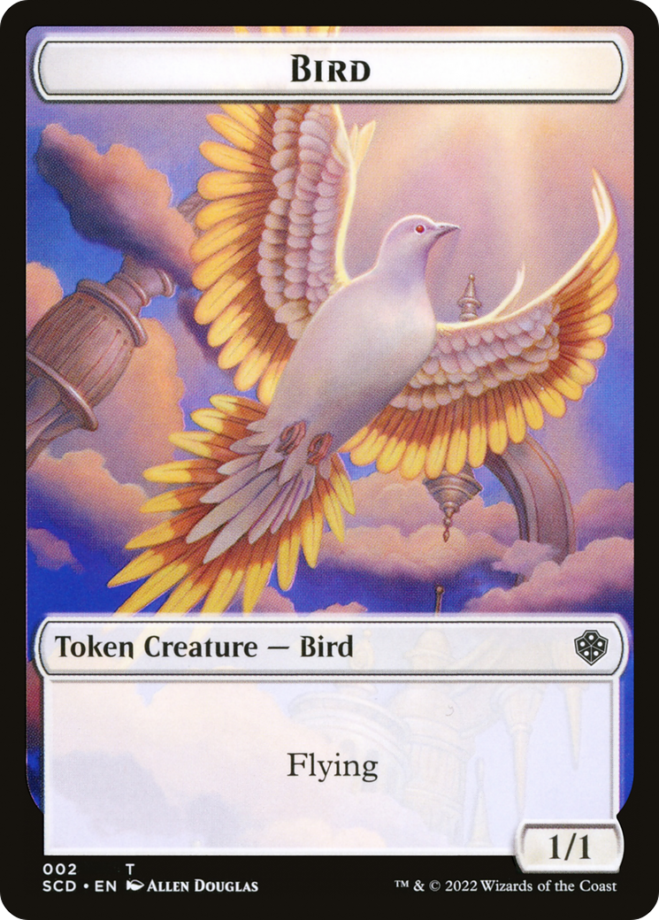 Bird (TSCD-002) - Starter Commander Deck Tokens Foil