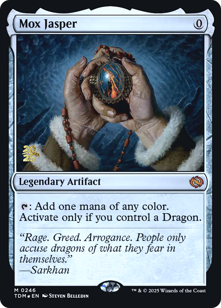 Mox Jasper [Tarkir: Dragonstorm Prerelease Promos]