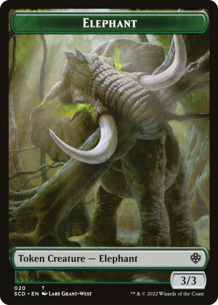 Elephant (TSCD-020) - Starter Commander Deck Tokens