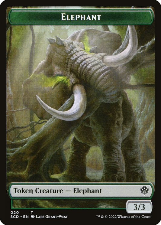 Elephant (TSCD-020) - Starter Commander Deck Tokens