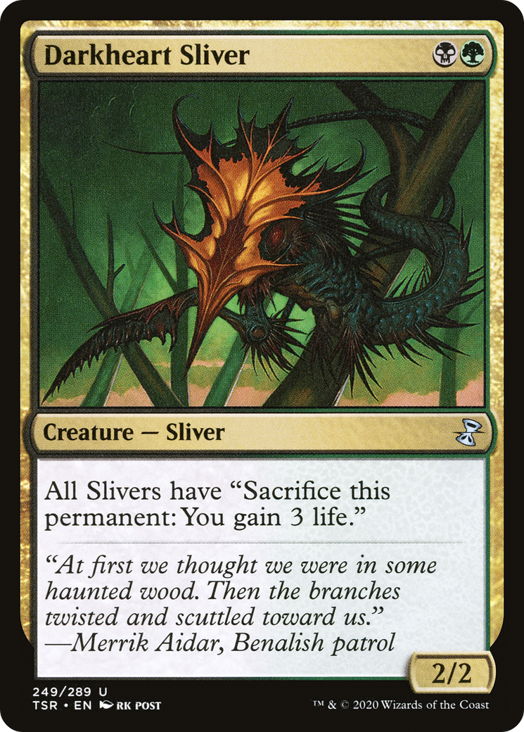 Darkheart Sliver [Time Spiral Remastered]