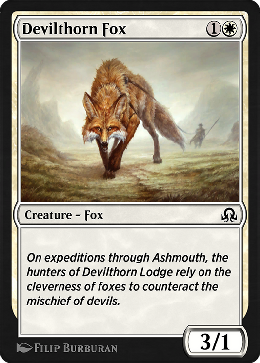 Devilthorn Fox (SIR-025) - Shadows over Innistrad Remastered