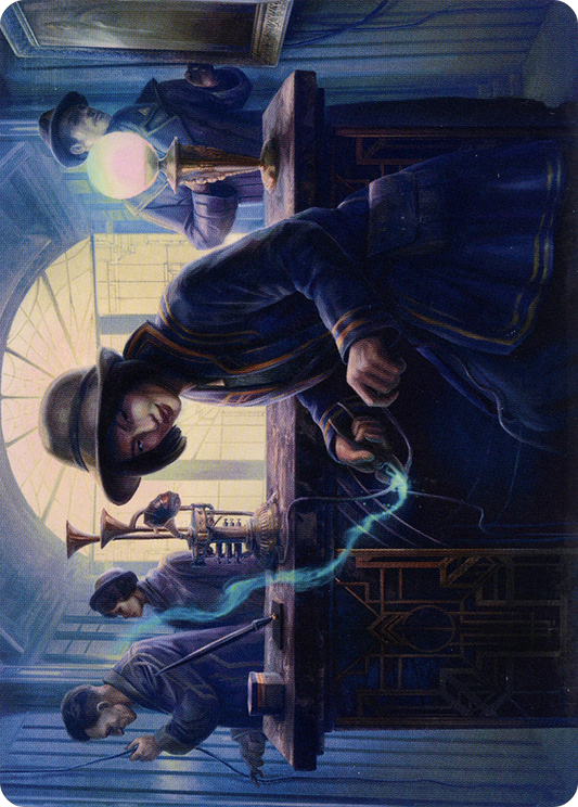 Wiretapping // Wiretapping (ASNC-015) - New Capenna Art Series (Borderless) Foil