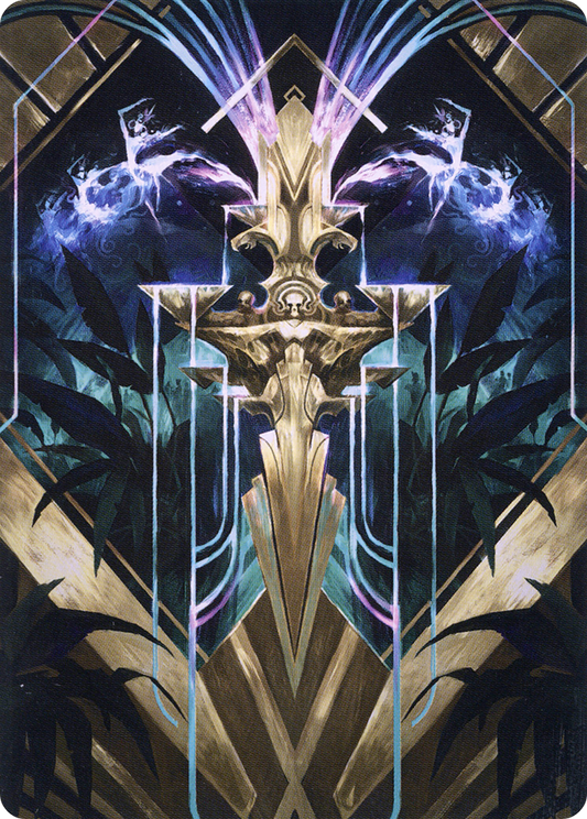 Halo Fountain // Halo Fountain (ASNC-066) - New Capenna Art Series (Borderless) Foil