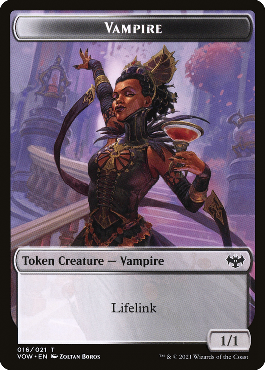 Vampire (TVOW-016) - Innistrad: Crimson Vow Tokens Foil