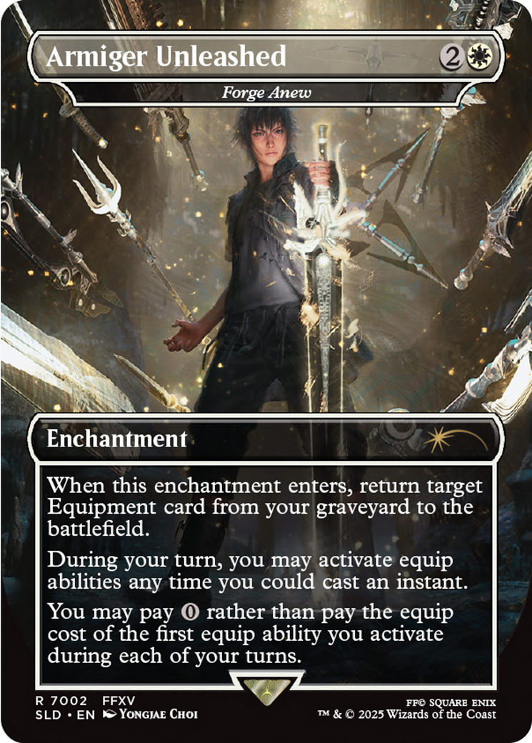 Armiger Unleashed - Forge Anew (Rainbow Foil) [Secret Lair Drop Series]