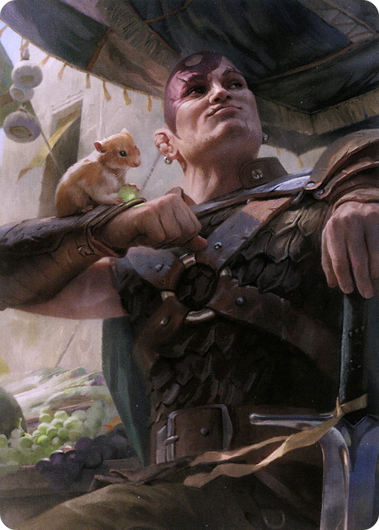 Minsc & Boo, Timeless Heroes // Minsc & Boo, Timeless Heroes (ACLB-038) - Battle for Baldur's Gate Art Series (Borderless) Foil