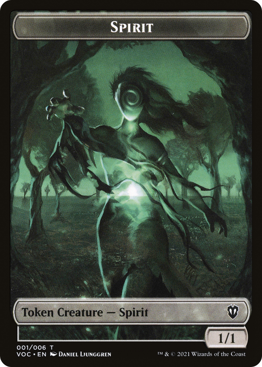 Spirit (TVOC-001) - Crimson Vow Commander Tokens