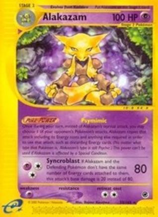 Alakazam (33) 033  Expedition - Rare