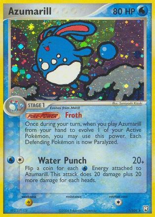 Azumarill  - Holofoil Team Rocket Returns - Holo Rare