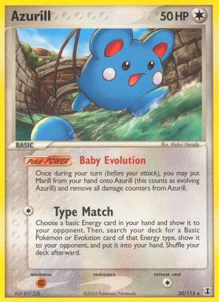 Azurill  Delta Species - Rare