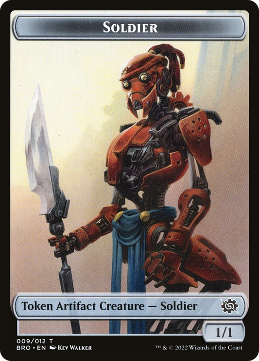 Soldier (TBRO-009) - The Brothers' War Tokens Foil