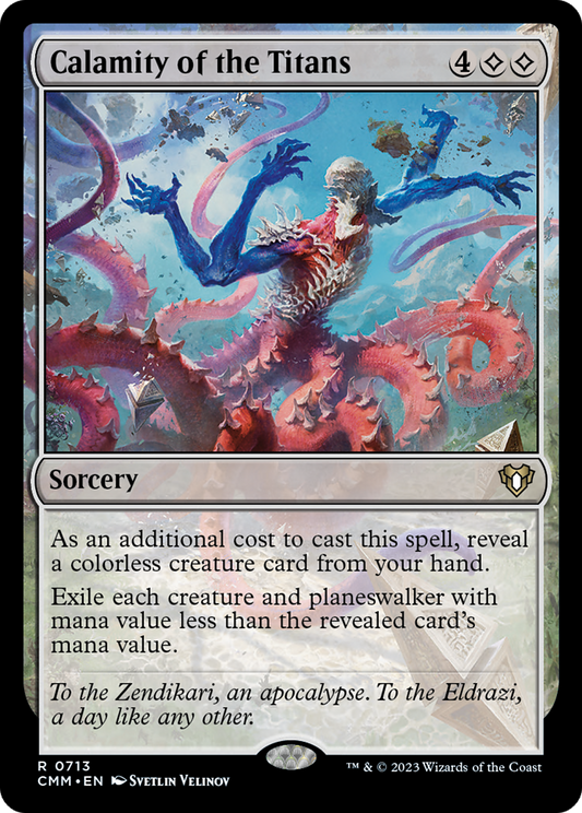 Calamity of the Titans [Commander Masters]