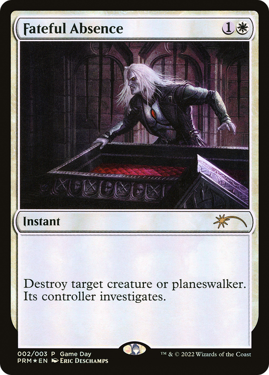 Fateful Absence [Game Day 2022]