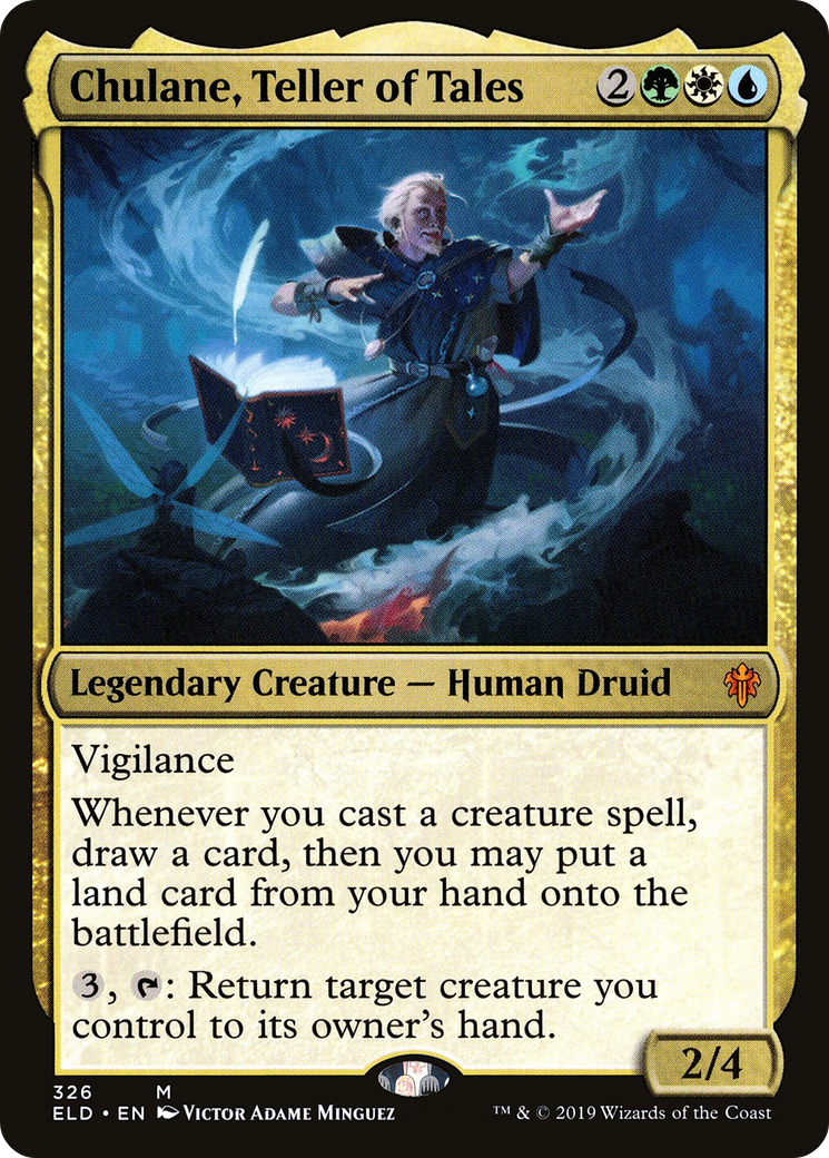 Chulane, Teller of Tales [Throne of Eldraine]