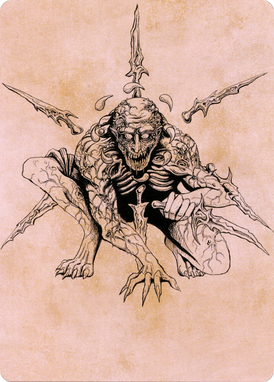 Bhaal, Lord of Murder // Bhaal, Lord of Murder (ACLB-063) - Battle for Baldur's Gate Art Series (Borderless)