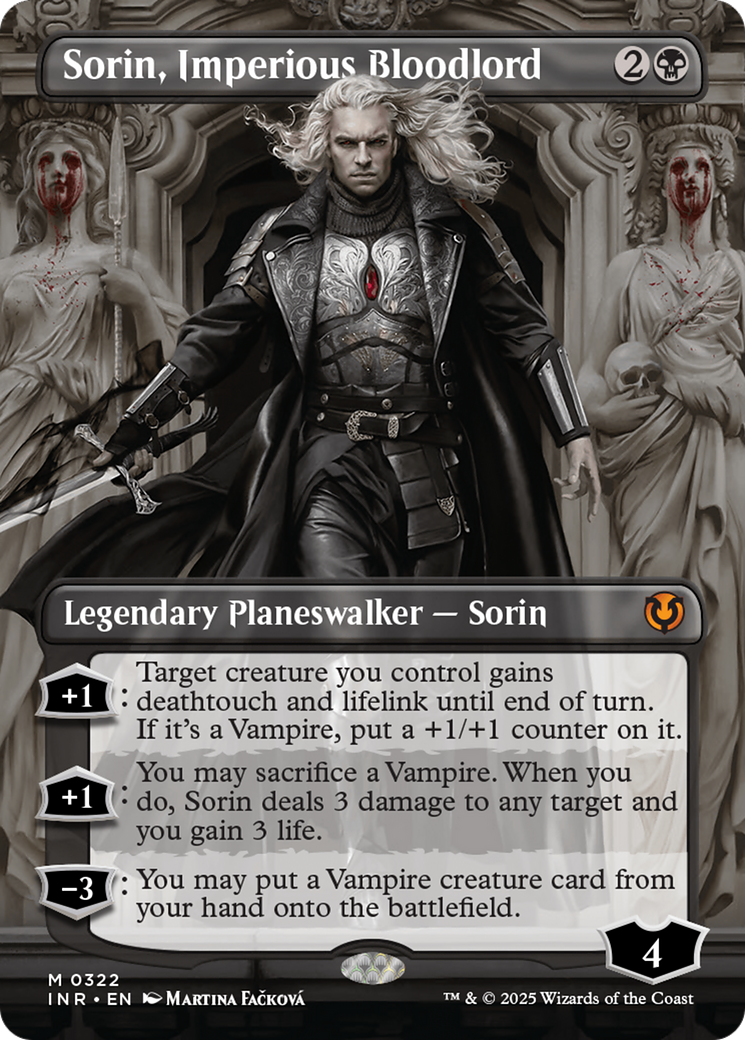 Sorin, Imperious Bloodlord (Borderless) [Innistrad Remastered]