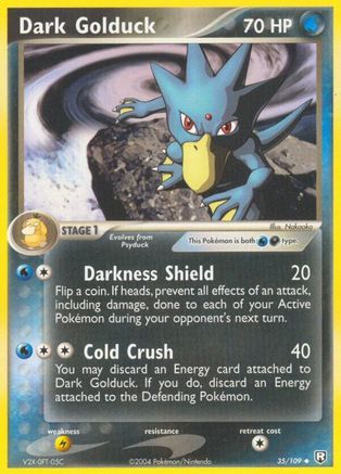 Dark Golduck  - Reverse Holofoil Team Rocket Returns - Uncommon