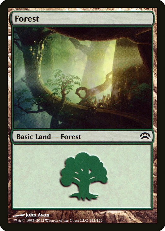 Forest (PC2-152) - Planechase 2012 Foil